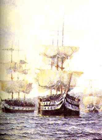La flota parte al Perú